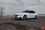 BMW M3 Sedan on Vossen Wheels (VFS2) 2017 года